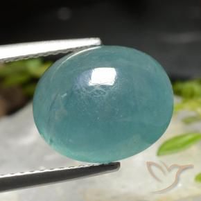 Grandidierita Verde Azul Profundo Natural 5.96ct, oval, Translúcido