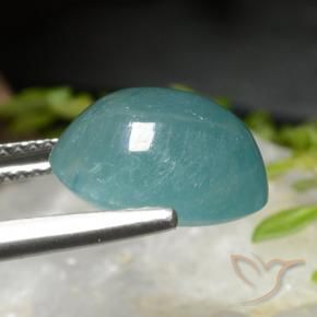 Grandidierita Verde Azul Profundo Natural 5.96ct, oval, Translúcido