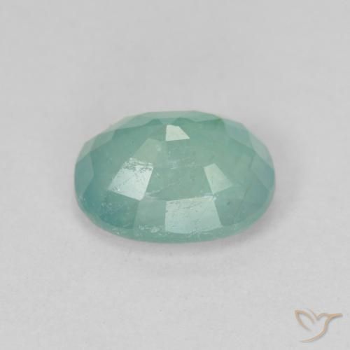 Grandidierita Azul verde Natural 1.77ct, oval, VS-SI