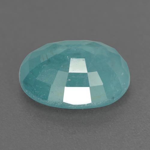 Grandidierita Verde claro Azul Natural 2.81ct, Corte Oval, VS-SI