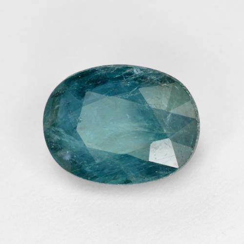 Grandidierita Verde Azul Brilhante Natural 2.16ct, Corte Oval, VS-SI