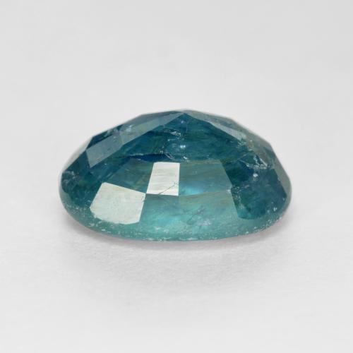 Grandidierita Verde Azul Brilhante Natural 2.16ct, Corte Oval, VS-SI