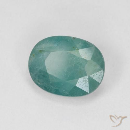 Grandidierita Verde azulado Natural 1.83ct, oval, VS-SI