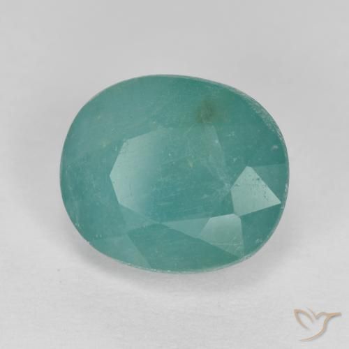 Grandidierita Verde Espuma do Mar Natural 2.75ct, oval, VS-SI
