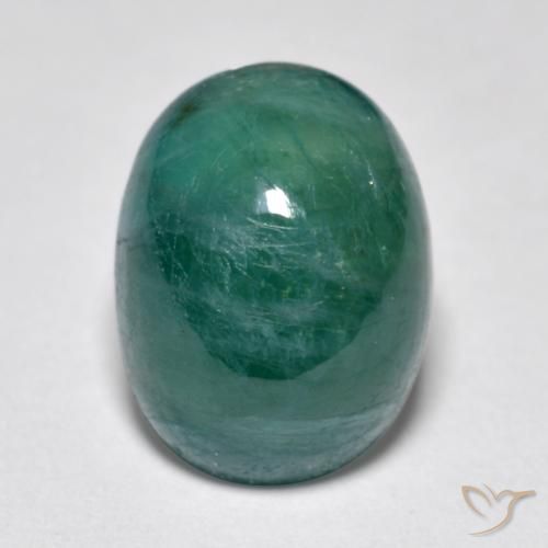 4.32ct Natural Verde escuro azul Grandidierita, oval, Translúcido