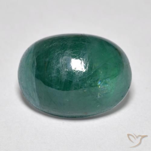 Grandidierita Verde escuro azul Natural 4.32ct, oval, Translúcido