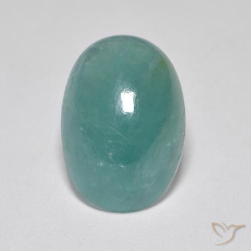3.64ct Natural Médio Verde Azul Grandidierita, oval, Translúcido
