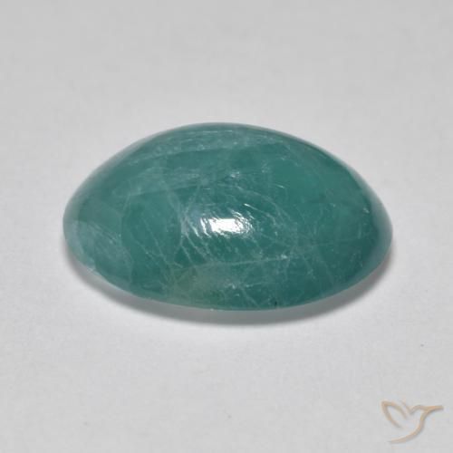 Grandidierita Azul esverdeado Natural 2.86ct, oval, Translúcido