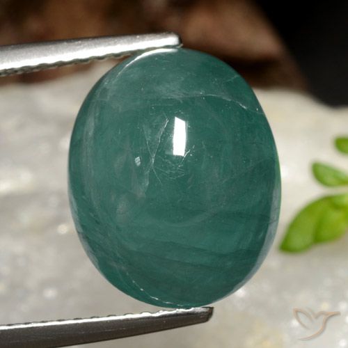 8.97ct Natural Turquesa Profundo Grandidierita, oval, Translúcido