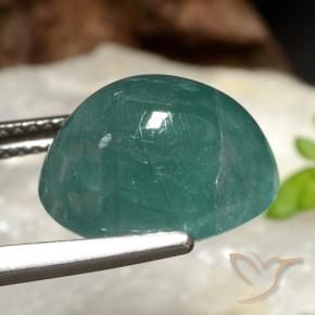 Grandidierita Turquesa Profundo Natural 8.97ct, oval, Translúcido