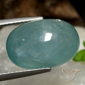 Grandidierita Azul-esverdeado Natural 9.18ct, oval, Translúcido