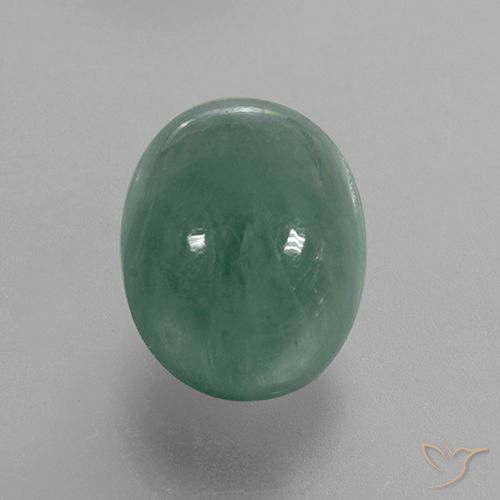 5.27ct Natural Verde azulado médio Grandidierita, oval, Translúcido