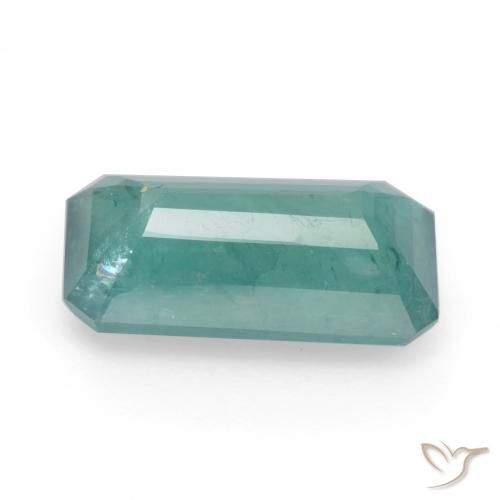 Grandidierita Turquesa Natural 5.94ct, Corte Octógono / Esmeralda, SI-I1