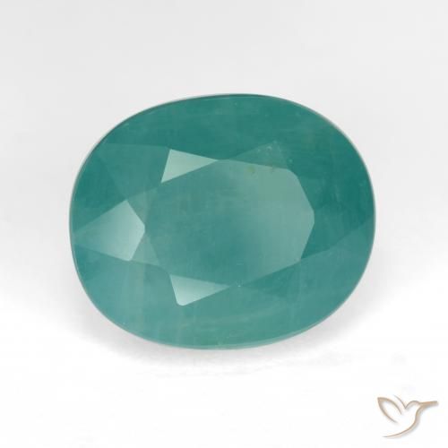 Grandidierita Azul-esverdeado Natural 5.92ct, oval, SI