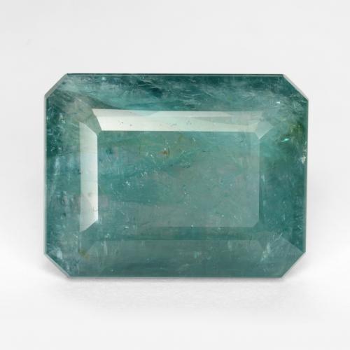 Grandidierita Verde Azul Profundo Natural 9.79ct, Corte Esmeralda, SI-I1