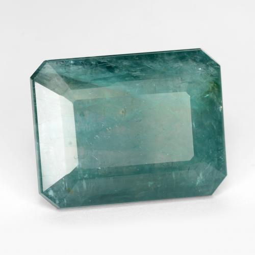 Grandidierita Verde Azul Profundo Natural 9.79ct, Corte Esmeralda, SI-I1