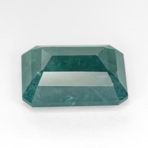 Grandidierita Verde Azul Profundo Natural 9.79ct, Corte Esmeralda, SI-I1