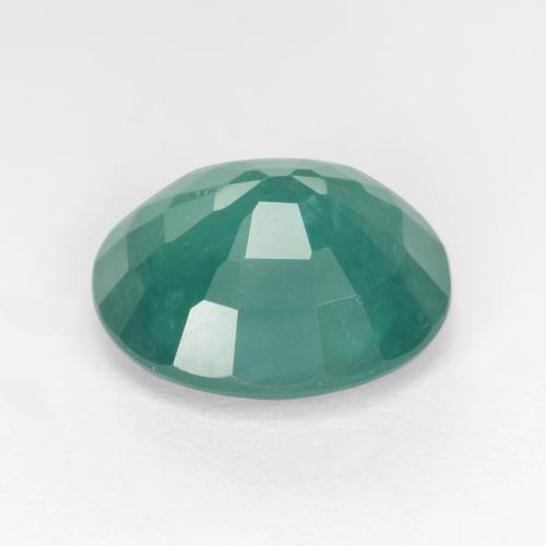 Grandidierita turquesa natural 3,45ct, corte oval, SI-I1