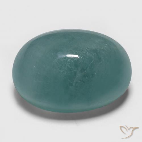 17.66ct Natural Turquesa Grandidierita, oval, Translúcido