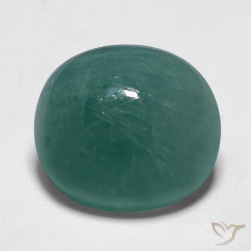 11.10ct Natural Azul esverdeado Grandidierita, oval, Translúcido