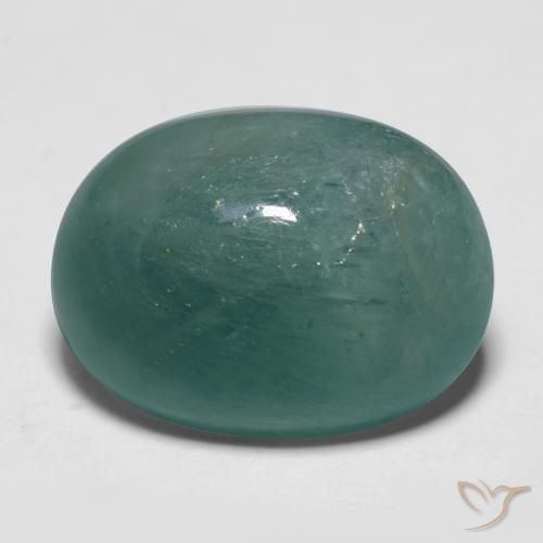 12.29ct Natural Azul-esverdeado Grandidierita, oval, Translúcido