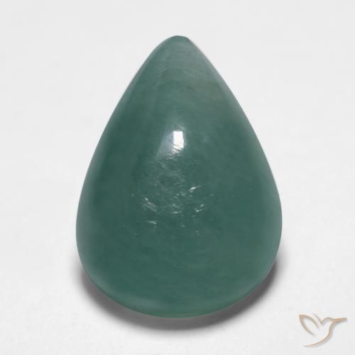 Grandidierita Azul-esverdeado Natural 9.07ct, Formato de pêra, Translúcido