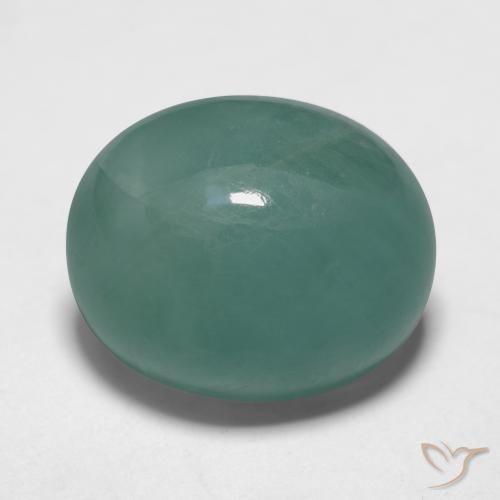 10.64ct Natural Azul-esverdeado Grandidierita, oval, Translúcido