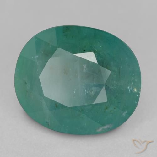 Grandidierita Azul esverdeado Natural 12.41ct, oval, SI-I1