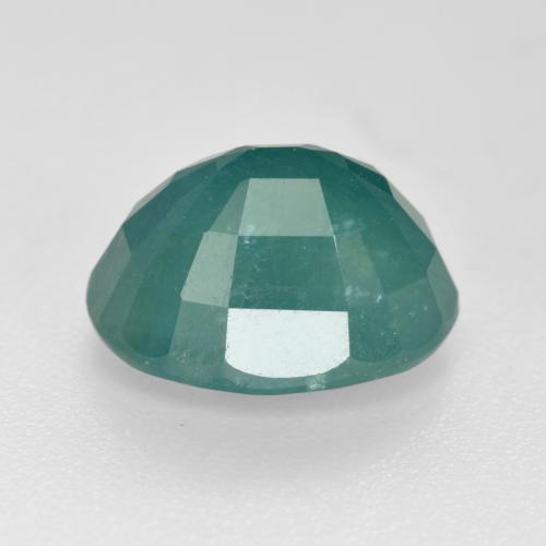 Grandidierita turquesa profundo natural 3,39ct, corte oval, VS-SI