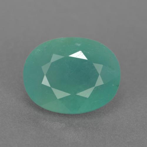 Grandidierita turquesa natural 2,87ct, corte oval, VS-SI