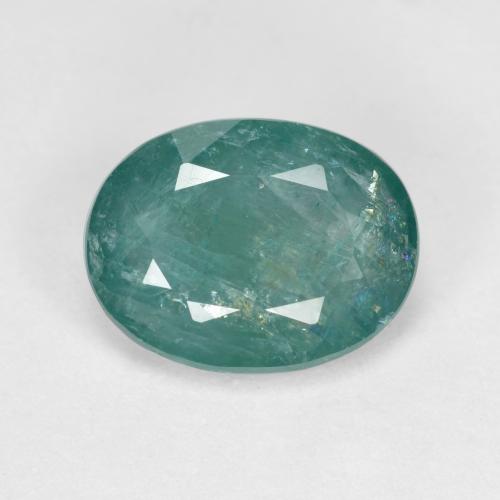 Grandidierita turquesa natural 1,87ct, corte oval, SI