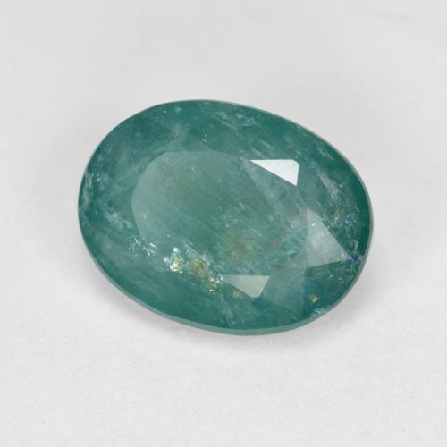 Grandidierita turquesa natural 1,87ct, corte oval, SI