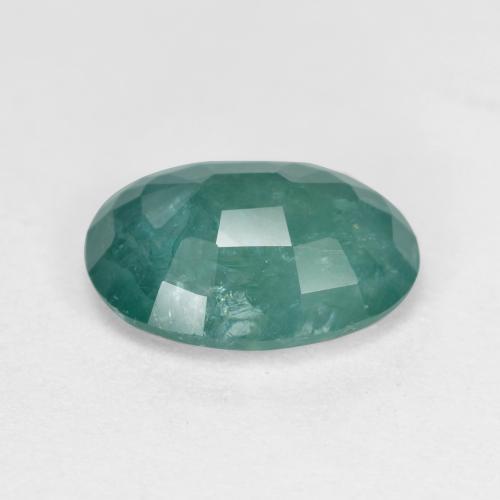 Grandidierita turquesa natural 1,87ct, corte oval, SI