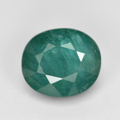 Grandidierita turquesa natural 3,36ct, corte oval, VS-SI