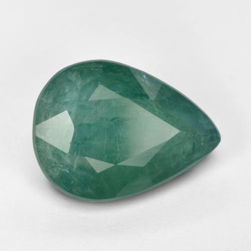 Grandidierita turquesa natural 3,60ct, formato de pêra, VS-SI