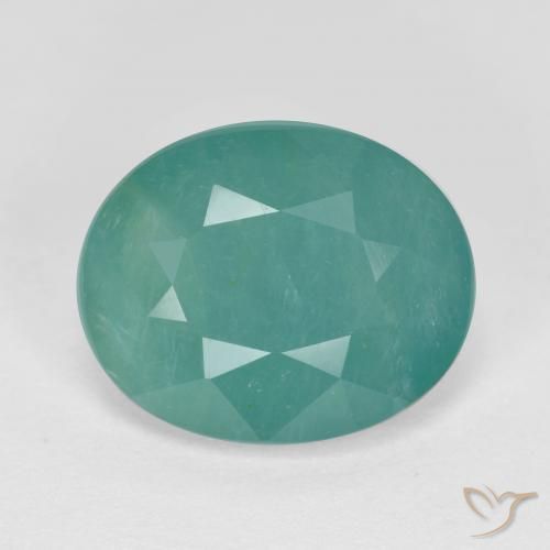 4.31ct Natural Turquesa Grandidierita, oval, SI