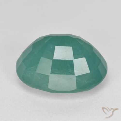 Grandidierita Verde Azul Tom Natural 4.83ct, oval, SI
