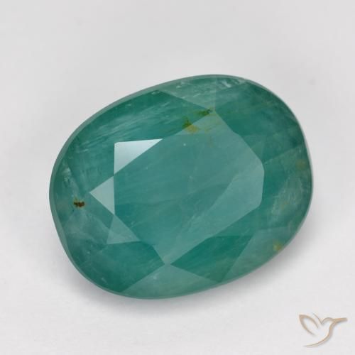 Grandidierita Verde escuro azul Natural 4.60ct, oval, SI