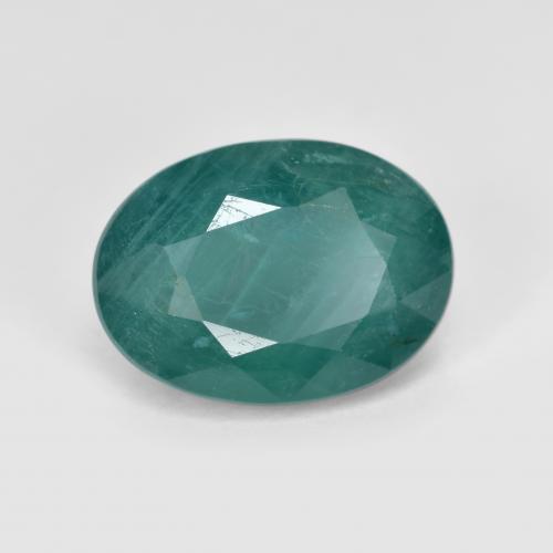 Grandidierita azul esverdeado natural 2,85ct, corte oval, SI