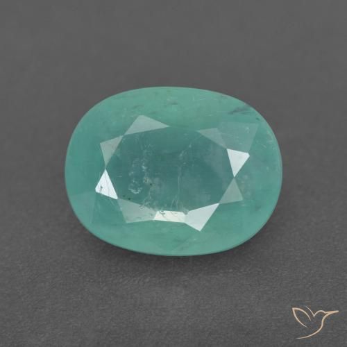 2.29ct Natural Verde Espuma do Mar Grandidierita, oval, SI
