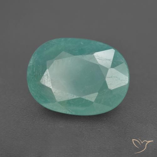 Grandidierita Azul-esverdeado Natural 2.64ct, oval, SI
