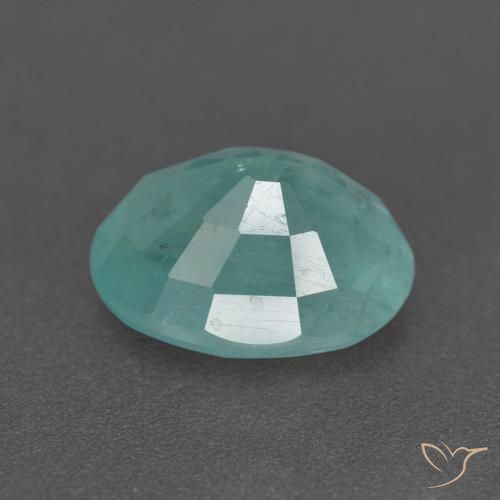 Grandidierita Turquesa Natural 3.39ct, oval, VS-SI