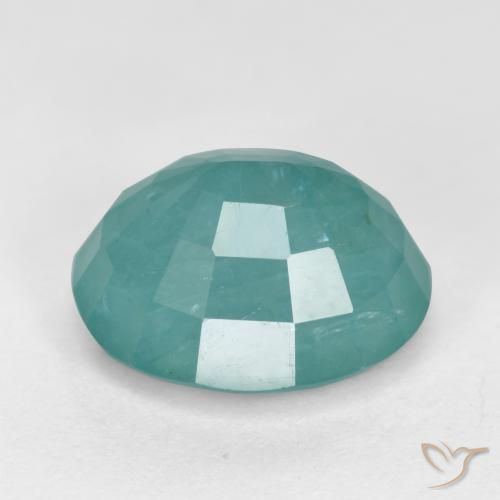 Grandidierita turquesa natural 2,62ct, corte oval, SI