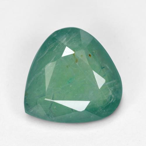 Grandidierita Verde azulado Natural 2,13ct, Formato de pêra, SI