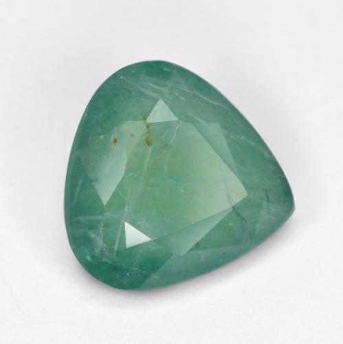 Grandidierita Verde azulado Natural 2,13ct, Formato de pêra, SI