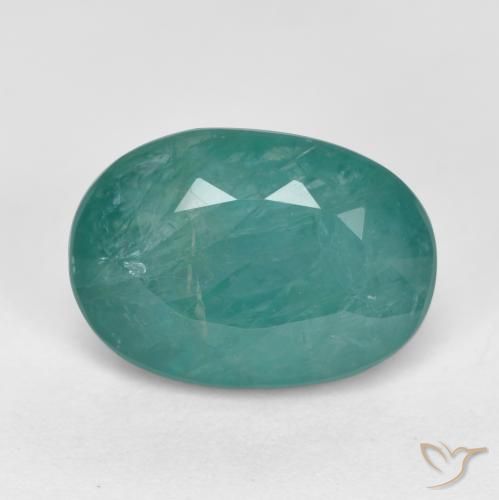 Grandidierita turquesa natural 2,44ct, corte oval, SI