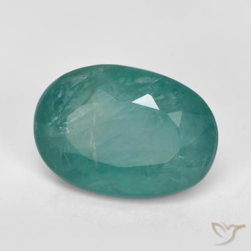 Grandidierita turquesa natural 2,44ct, corte oval, SI