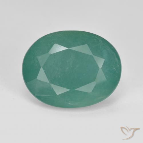 Grandidierita turquesa natural 4,41ct, corte oval, VS-SI