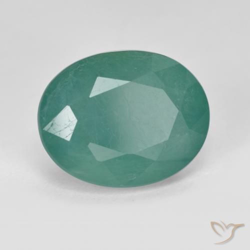 Grandidierita turquesa natural 4,41ct, corte oval, VS-SI