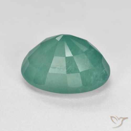 Grandidierita turquesa natural 4,41ct, corte oval, VS-SI